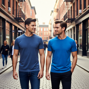 Camiseta Casual Premium para Hombre, 100% Algodón, 210 g/m², Cuello Redondo, Estampado, de Alta Calidad, Ecológica, de Secado Rápido y Transpirable, para Verano - Product Image 3