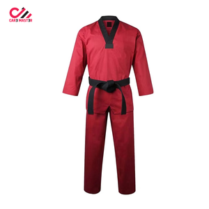Uniforme de Artes Marciales, Karate y Taekwondo, Ligero, de Algodón, Unisex, para Estudiantes, con Cordón Elástico, Servicio OEM, para Niños y Adultos - Product Image 1