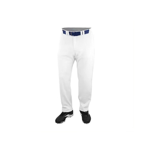 Ensemble maillot et pantalon de baseball personnalisé pour hommes, uniforme d'équipe à manches courtes, vêtements de sport bicolores, combinaison de sport d'entraînement respirante - Product Image 3