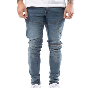 2026 Breathable Denim Pants <b>Men</b> Straight Jeans Stylish Denim Jeans <b>Men</b> Street Wear Fitting Washed Slim Fit <b>Stretch</b> Pant - Product Image 2