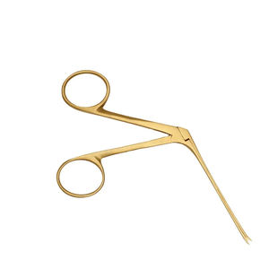 Pinzas Microquirúrgicas para Oído, Pinzas de Precisión Médicas de Acero Inoxidable con Punta Fina, Instrumento ORL para Cuidado y Cirugía del Oído - Product Image 1