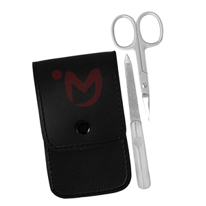 Beauty <b>Scissors</b> Sharp Curved Stainless Steel Blade Plastic Handle <b>Left</b>-<b>Handed</b> Durable Multi-Purpose Cutter - Product Image 2