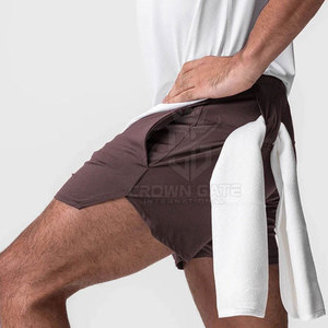 Shorts de course de qualité supérieure pour hommes, vêtements de sport légers, adaptés à l'entraînement, au jogging et au fitness - Product Image 4