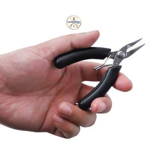 Alicates diagonales, mini alicates, alicates de punta redonda curvada, cortador, alicates para manualidades y abalorios, alicates aislados - Product Image 1