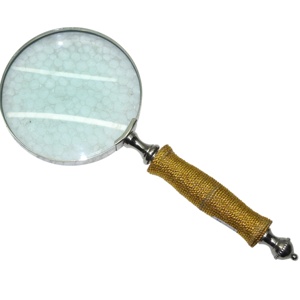 2025 nuevo diseño de lupas de bronce antiguo de alta calidad Vintage artesanía india al por mayor ojo de cristal con aspecto Vintage - Product Image 1