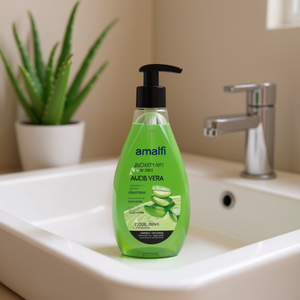 JABÓN EN CREMA 500ml ALOE VERA Jabón Líquido para Manos, Desinfectante de Manos Premium, Aloe Vera Natural para un Efecto Hidratante, Lavado de Manos - Product Image 3