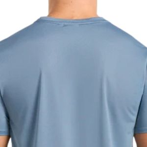 T-shirt décontracté à manches courtes et col rond en coton doux, tissu confortable et respirant, unisexe, mode streetwear, vente en gros - Product Image 4