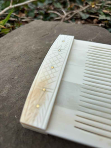 Peine para Barba y Cabello de Hueso Vikingo de Alta Calidad, Ecológico, Pulido, Tamaño Personalizado, Artesanía Natural - Product Image 3