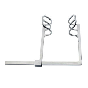 Rétracteur abdominal auto-rétentionnel Perman, lame de 65 mm, bras de 18 cm, outil chirurgical en acier inoxydable - Product Image 1