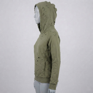 Meistverkaufte Damen Öko-Freundliche Distressed Hoodies Komfortable Oversized Streetwear-Kollektion Personalisiertes Front-Branding - Product Image 6