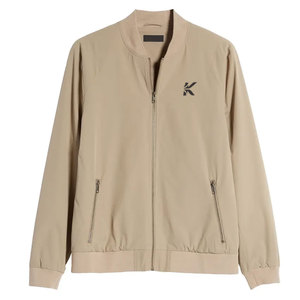 Blouson Bomber Homme Lavable au Design Unique, Imperméable, Respirant, Écologique, Hiver, Col Montant, Logo Frontal, Service OEM de Haute Qualité - Product Image 1