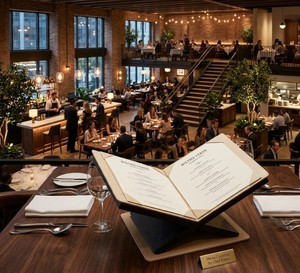 Soporte de exhibición de libros de madera negra desmontable – Soporte portátil en forma de X para menús, libros de cocina, Biblias y álbumes de Vietnam - Product Image 4