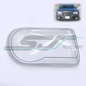 07-10 pour Chrysler 300C nouveau boîtier de lumière de voiture avant Transparent accessoire de couverture de lentille de phare - Product Image 3