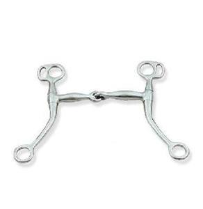 ดอกลูกกลิ้งทองแดงปากแบบตะวันตก Tom Thumb bit-เหล็กสแตนเลสทนทานสำหรับการขี่ม้าตะวันตกและการฝึก - Product Image 2