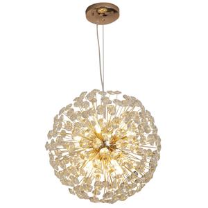 Fabrik Direkt verkauf Schlafzimmer Lampa ras Licht Luxus Kristall Kronleuchter nach Hause Löwenzahn Bekleidungs geschäft Projekt Engineering Lampe - Product Image 1