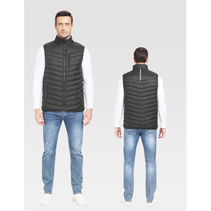 Gilet matelassé léger pour homme – Style urbain décontracté et chaud pour l'hiver - Product Image 4