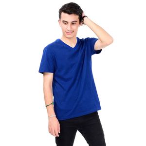 New Style Trendy Loose Fit Printed 100% Cotton Casual <b>T</b>-<b>Shirt</b> For <b>Mens</b> Wholesale Summer Wear <b>V</b> <b>Neck</b> Short Sleeves Tees for <b>Men</b> - Product Image 1