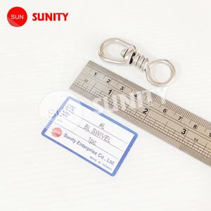 TAIWAN SUNITY Qualité assurée pour la pêche à la palangre L Pivot BL en acier inoxydable - Product Image 1