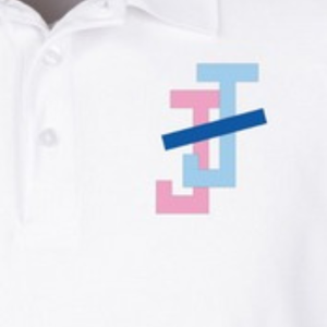 เสื้อโปโลชาย ปักโลโก้ สีขาว แขนสั้น คอปก ผ้าคอตตอนผสม ลำลอง ธุรกิจ กอล์ฟ ชุดยูนิฟอร์ม เสื้อผ้าสำหรับออกกำลังกาย - Product Image 4