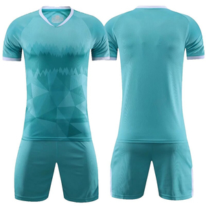 Custom Team Football Kit Neon Green Soccer Uniform Set with Durable Fabric - Product Image 2