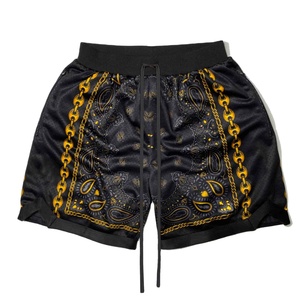 Pantalones Cortos Sublimados para Hombre de Primera Calidad con Cordón Ajustable, Venta al Por Mayor OEM, Buen Material, Hechos a Medida, Pantalones Cortos de Verano para Hombre - Product Image 5