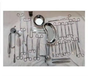 Juego de Instrumentos Quirúrgicos Profesionales de Acero Inoxidable para Cirugía General, Herramientas Médicas Manuales Reutilizables, Certificación CE Clase I - Product Image 4