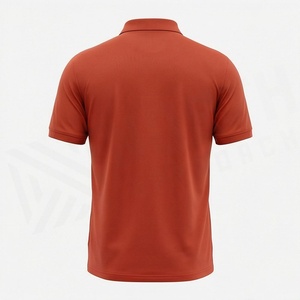 เสื้อโปโลแขนสั้นผ้าฝ้ายระบายอากาศได้ดี ไซส์ใหญ่  ออกแบบสีได้ตามต้องการ สำหรับผู้ชาย คอตั้ง ชุดกีฬาฤดูร้อน - Product Image 2
