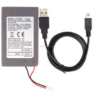 Lip 1359 <span class=keywords><strong>PS3</strong></span> điều khiển không dây pin 3.7V 1800mAh pin lithium có thể sạc lại pin cho <span class=keywords><strong>PS3</strong></span> với cáp - Product Image 2