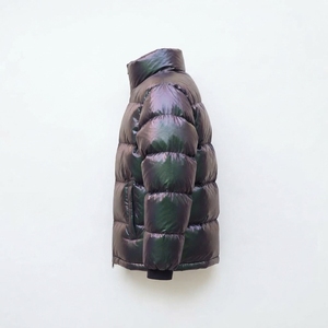 Veste à bulles pour enfants, manteau d'hiver chaud à capuche, veste d'extérieur rembourrée, veste de neige pour garçons et filles, parka matelassée coupe-vent - Product Image 3