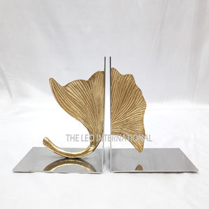 Sujetalibros de aluminio con diseño de asta de ciervo para biblioteca, sujetalibros de escritorio dorados, artesanía, sujetalibros personalizados, los más vendidos - Product Image 6