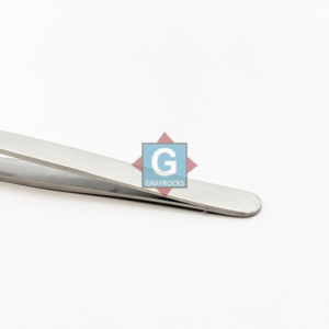 Slanted Stainless Steel Eyelash Extension Tweezers Precision Beauty <b>Tool</b> Makeup Instrument - Product Image 2