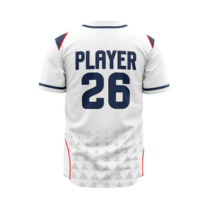 Maillots de baseball prêts à porter Elite, vêtements de sport personnalisés OEM ODM avec tissu polyester respirant et impression par sublimation - Product Image 6