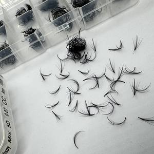 Extensions de cils Premium Volume Effet Vison 5D 7D 9D Noir Doux Longueurs Mixtes Logo Personnalisé Courbures CC/D/DD/M/L - Product Image 3