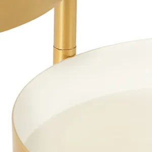 Vase à fleurs en métal fait main minimaliste, support floral contemporain haut de gamme pour intérieur scandinave, bureau moderne, boutique, hôtel - Product Image 1