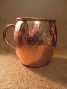 Hammered copper mug set moonstone prairie beverage <b>cups</b> <b>reusable</b> premium cocktail serving metal mugs durable - Product Image 4