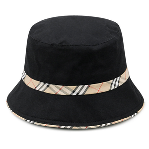 Unisex Summer <b>Plain</b> Bucket Hat Lightweight Soft Breathable Cotton Casual Outdoor Sun Protection <b>Cap</b> - Product Image 1