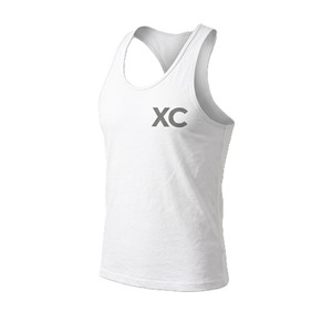 Custom LOGO Cotton Spandex Men's Gym Tank <b>Top</b> Blank Solid Silk Screen Printing Knitted Breathable Quick Dry Athletics Wear - Product Image 3