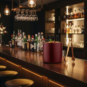 Premium bar ware <b>wine</b> cooler champagne bucket beverage chiller tabletop ice bucket modern ice bucket designer ice bucket elegant - Product Image 3