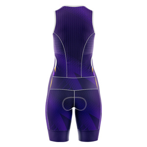 Ensemble maillot et salopette de cyclisme pour femmes grandes tailles, léger, respirant, extensible dans quatre directions, séchage rapide, écologique - Product Image 6