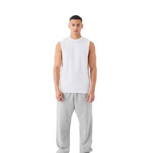 Camisetas sin mangas informales para hombre, camisetas ligeras sin mangas para la playa de verano, ropa cómoda de algodón - Product Image 1