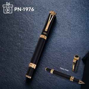 Venta Directa de Bolígrafos de Alta Gama con Logotipo Personalizado, Bolígrafo Metálico de Lujo Dorado para Negocios, Bolígrafo de Metal Pesado con Grabado Novedoso - Product Image 3