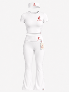 Conjunto Deportivo de Verano para Mujer, Top Ajustado, Leggings Suaves, Diadema, Secado Rápido, Transpirable, para Yoga, Gimnasio, Trotar, Uso Casual - Product Image 4
