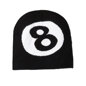 Chapeau en tricot jacquard de haute qualité, personnalisé, unisexe, en acrylique, pour adultes - Utilisation en extérieur en hiver, circonférence de la tête 56-58 cm - Product Image 4