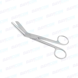 Ciseaux d'épisiotomie Braoun en acier inoxydable de haute qualité, à angle |   Instruments de chirurgie plastique - Product Image 6