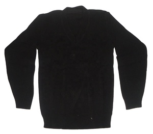 Uniforme scolaire international pour enfants unisexe col en V à manches longues cardigan pull 100% polyester toutes saisons - Product Image 5