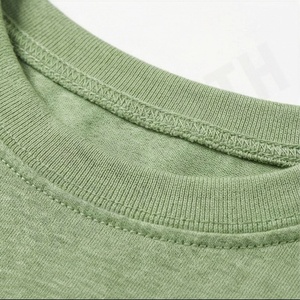 Camisetas Cortas de Algodón 100% Ligeras y Transpirables para Mujer, con Estampado de Cuadros y Logotipo Personalizado, Ropa Premium de Verano - Product Image 4