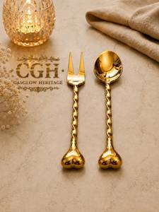 Best Quality Eco-Friendly Durable <b>Gold</b> Plated Long Handle Metal Multifunctional <b>Kitchen</b> <b>Utensil</b> Set for Home Restaurant Hotel - Product Image 4
