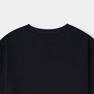 T-shirt surdimensionné en coton tricoté à col rond et manches courtes pour homme, de la meilleure qualité, avec option d'impression numérique de logo personnalisé pour hommes et femmes - Product Image 6