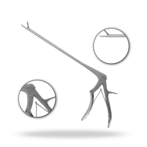 Rongeur Kerrison à déclenchement pour la pituitaire antérieure, instrument chirurgical de neurochirurgie de la colonne vertébrale, pour l'extraction osseuse - Product Image 1