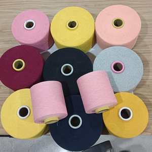 Fil à tricoter industriel durable NE 8s/1 en coton recyclé 100% filé à anneaux, antibactérien, écologique, résistant et léger pour le tricot à la main - Product Image 4